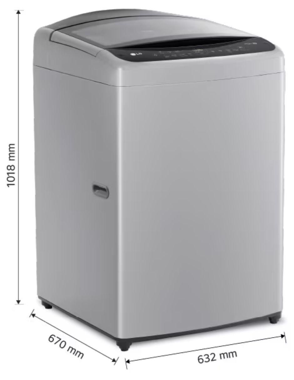 Lavadora 18 kg automática carga superior wt18dv6 10