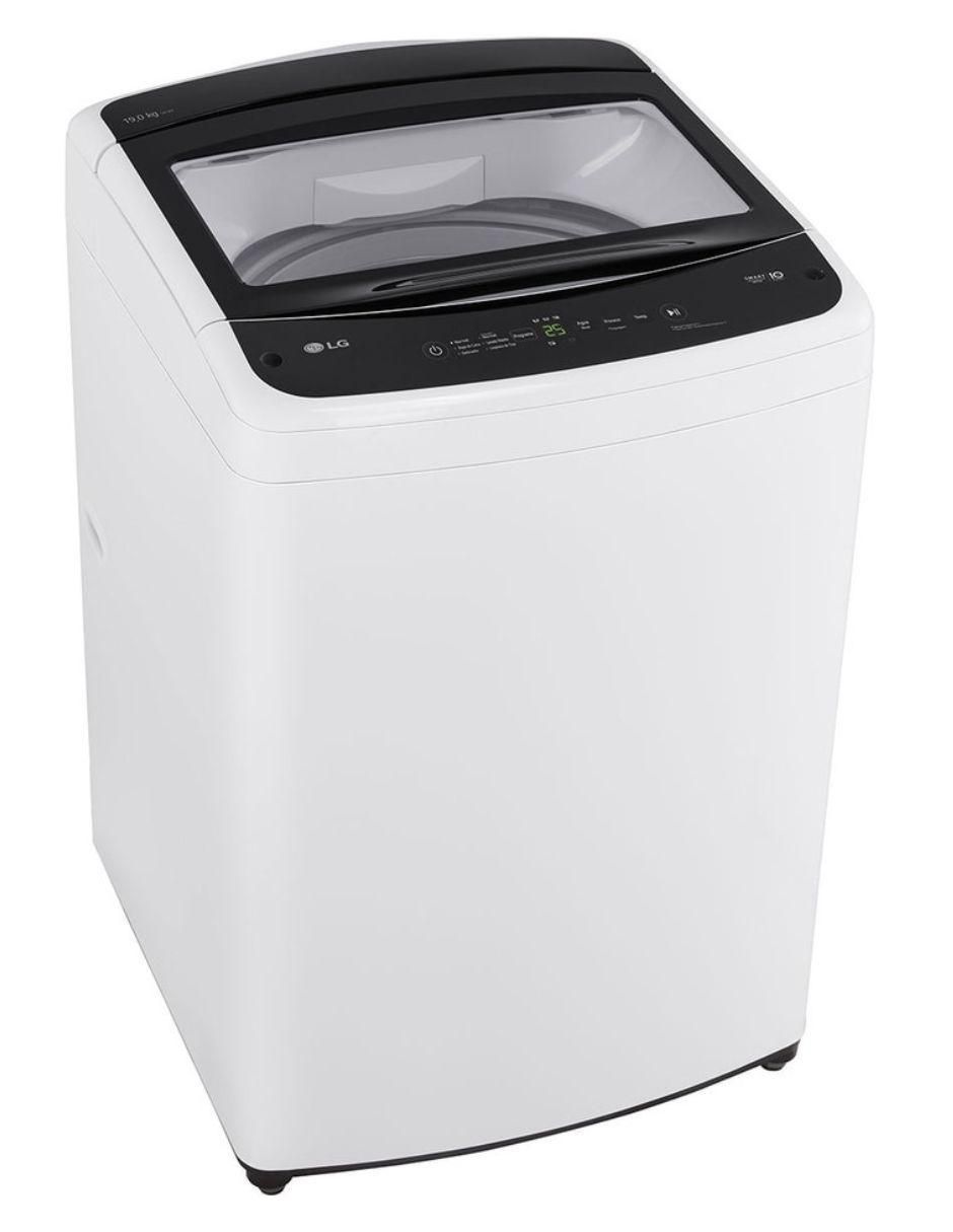 Lavadora Lg smart inverter turbodrum 19 kg automática carga superior wt19wvtb