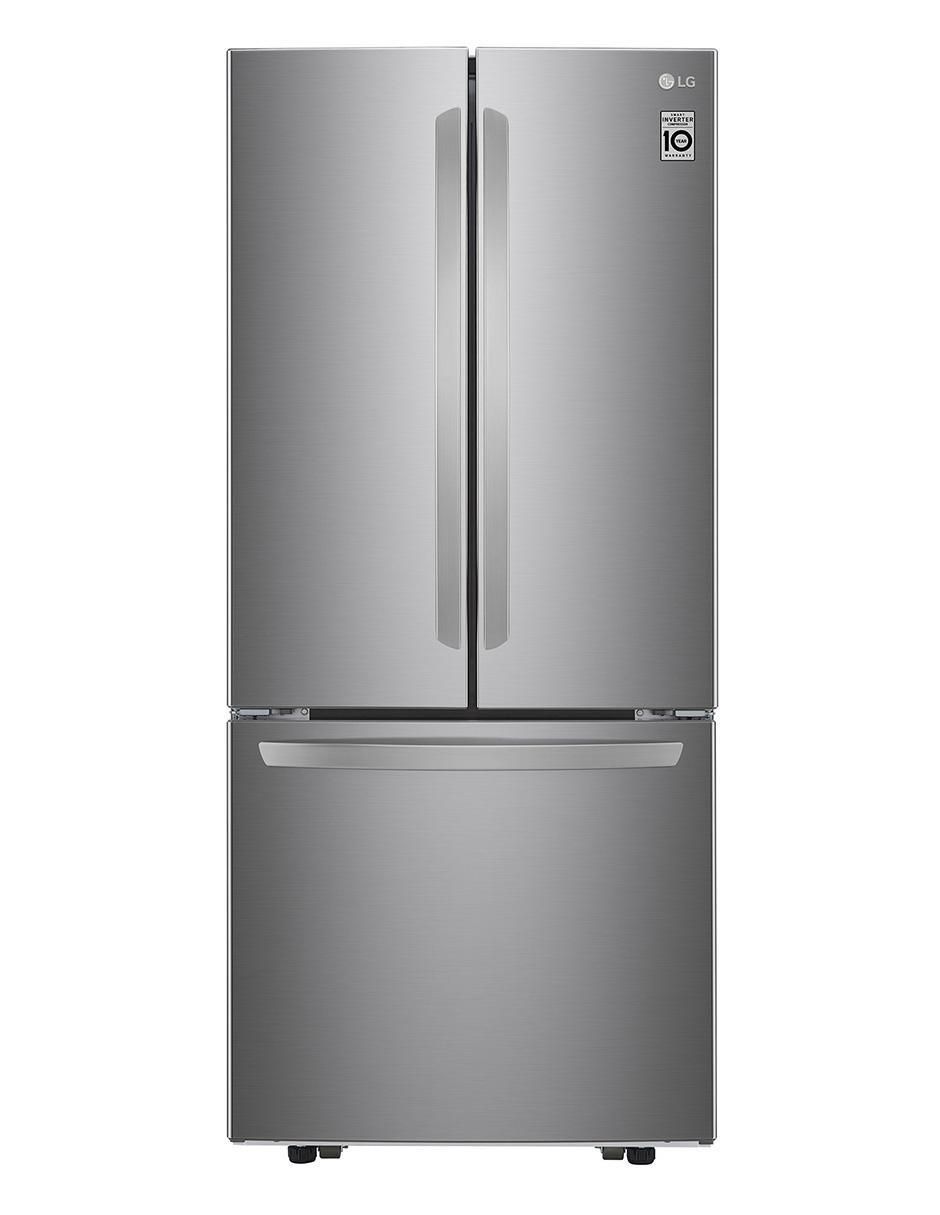 Refrigerador french door LG 22 pies cúbicos inverter y no frost GM22BIP