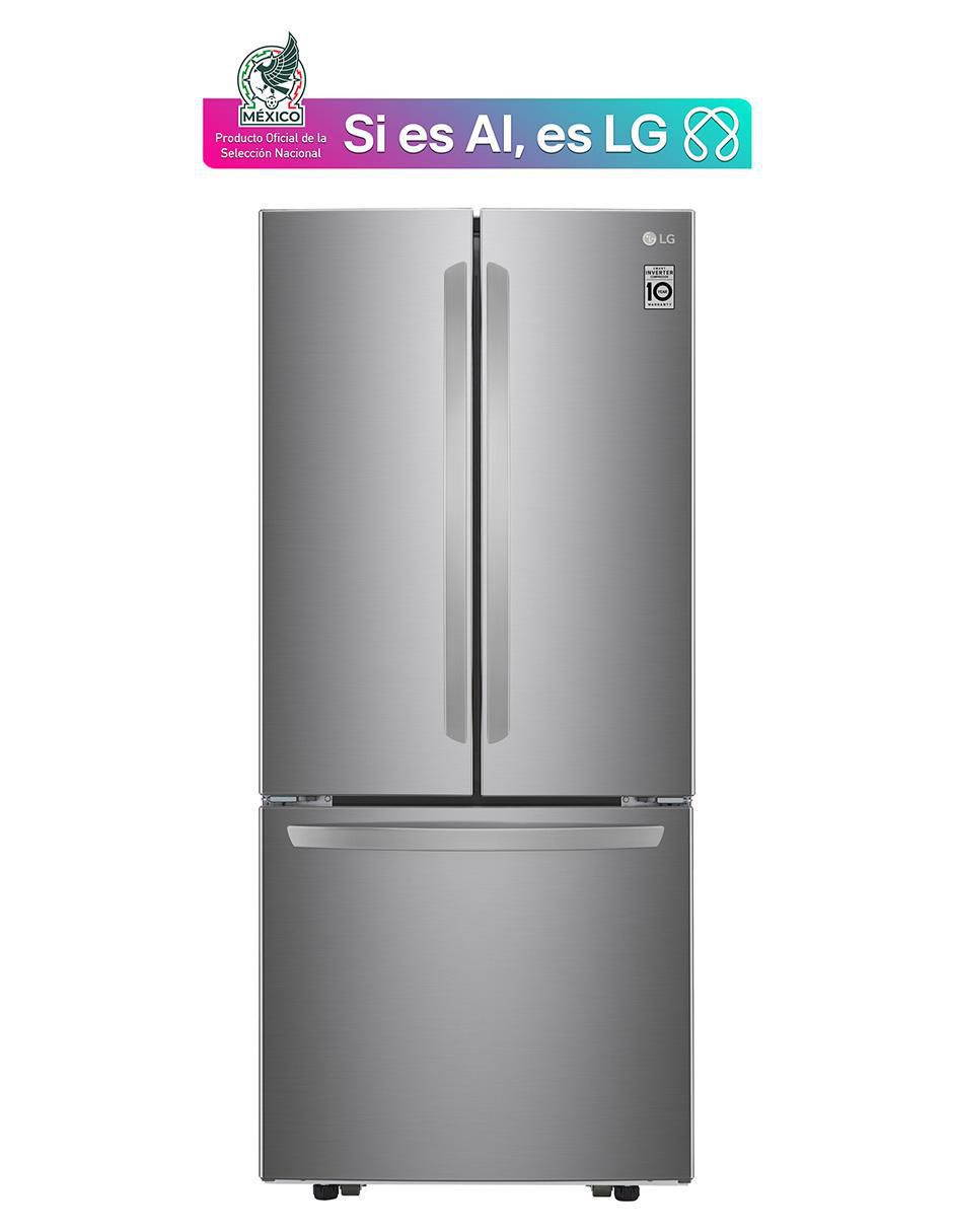 Refrigerador french door LG 22 pies cúbicos inverter y no frost GM22BIP
