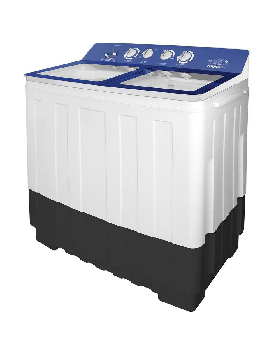 Lavadora doble tina 28 kg semiautomática carga superior ls28131pcba 2
