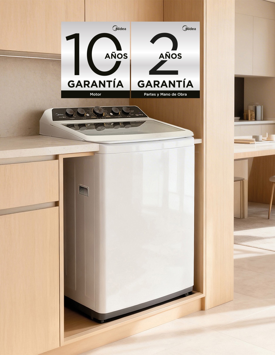 Lavadora 23 kg automática carga superior ma500w23/w