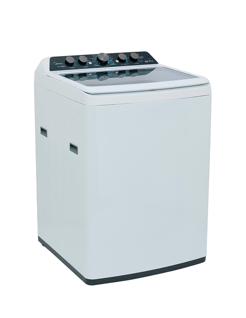 Lavadora Midea 23 kg automática carga superior ma500w23/w