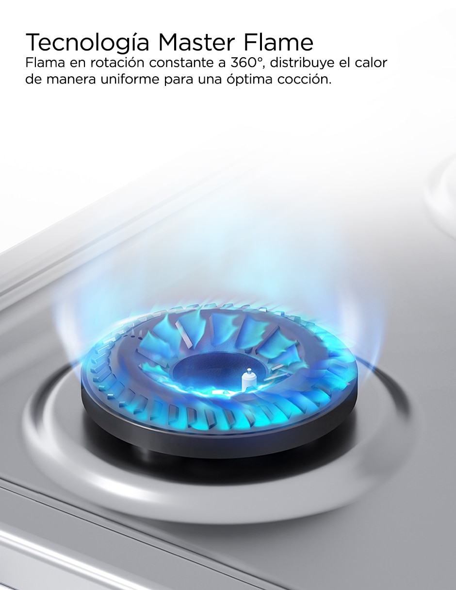 Estufa de piso a Gas Lp Mastercook 55.6 cm Mgs20fs1biabg de 4 quemadores Estufa de piso a Gas Lp Mastercook 55.6 cm Mgs20fs1biabg de 4 quemadores