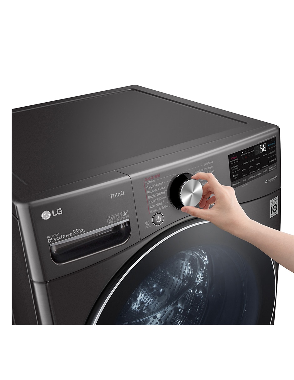 Lavadora 22 kg automática carga frontal WM22BV2S6R 2