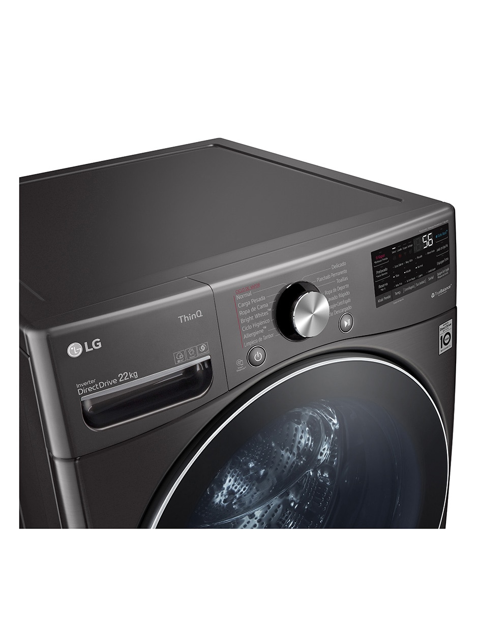 Lavadora 22 kg automática carga frontal WM22BV2S6R 6