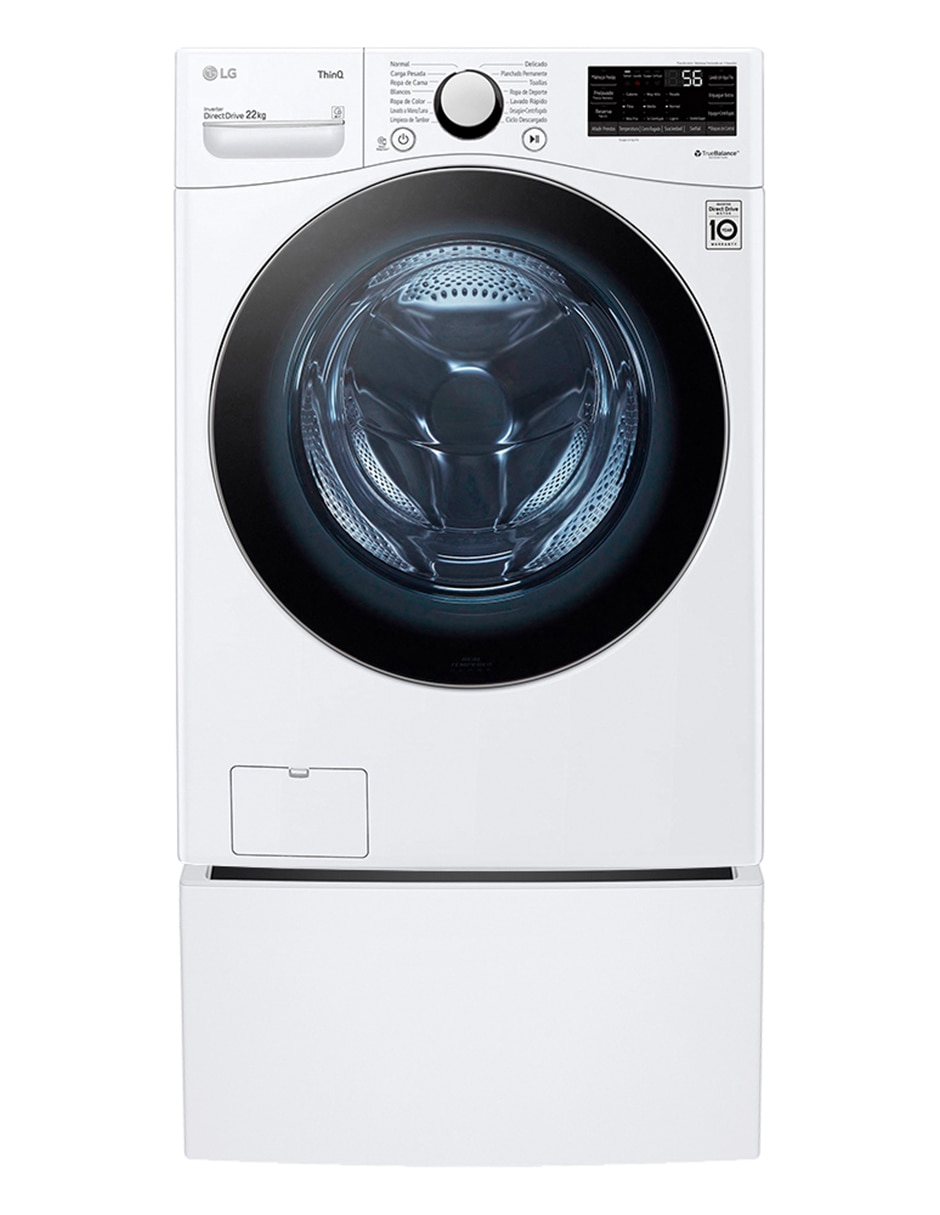 Lavadora LG 22 kg automática carga frontal WM22WV26SR.WDP6W