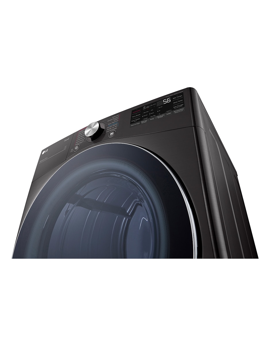 Secadora de gas lp lg de 22 kg con 14 ciclos df22bv2sr