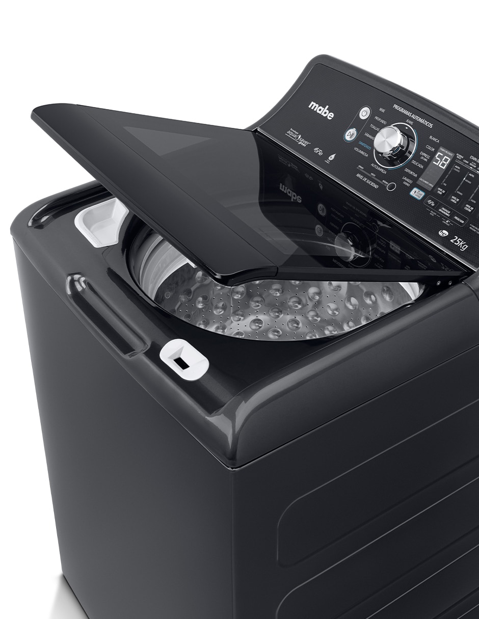 Lavadora Mabe Kit Limpieza 25 KG automática carga superior LMP75201WDAB0LIM