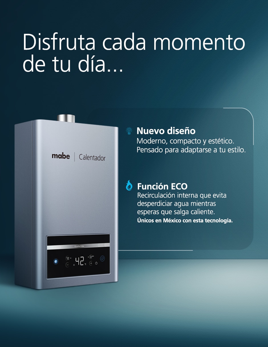 Calentador instantáneo Mabe CMBM11M1FSLP 11 L Gas LP