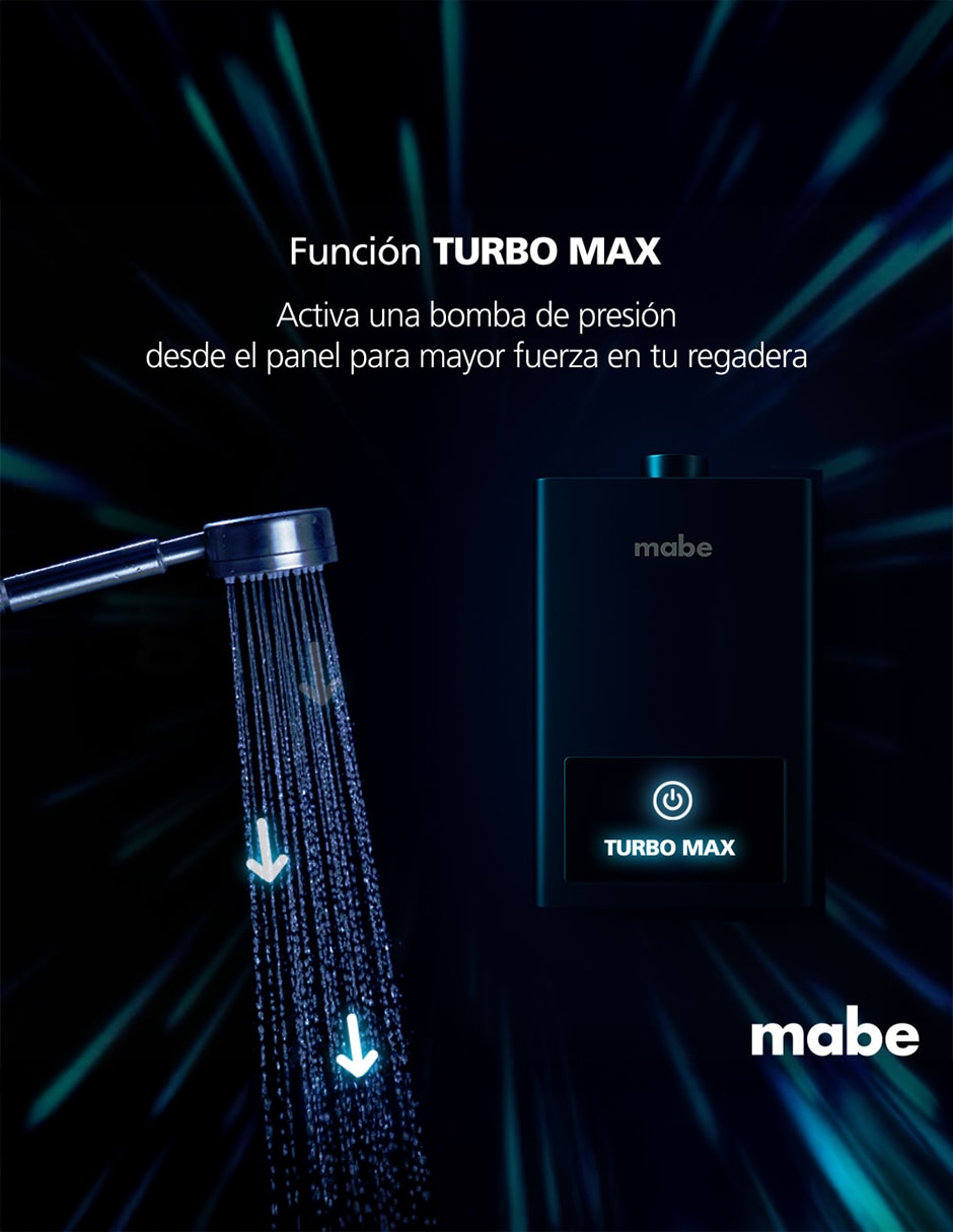 Calentador instantáneo Mabe CMBM11M1FSNA 11 L Gas Natural