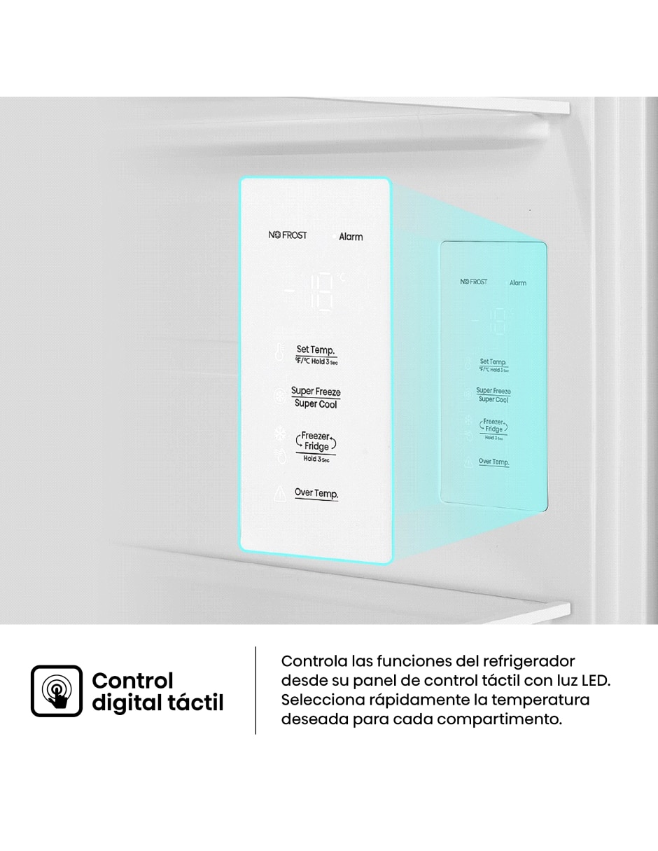 Congelador Hisense FV10N6ASX vertical 10 pies cúbicos