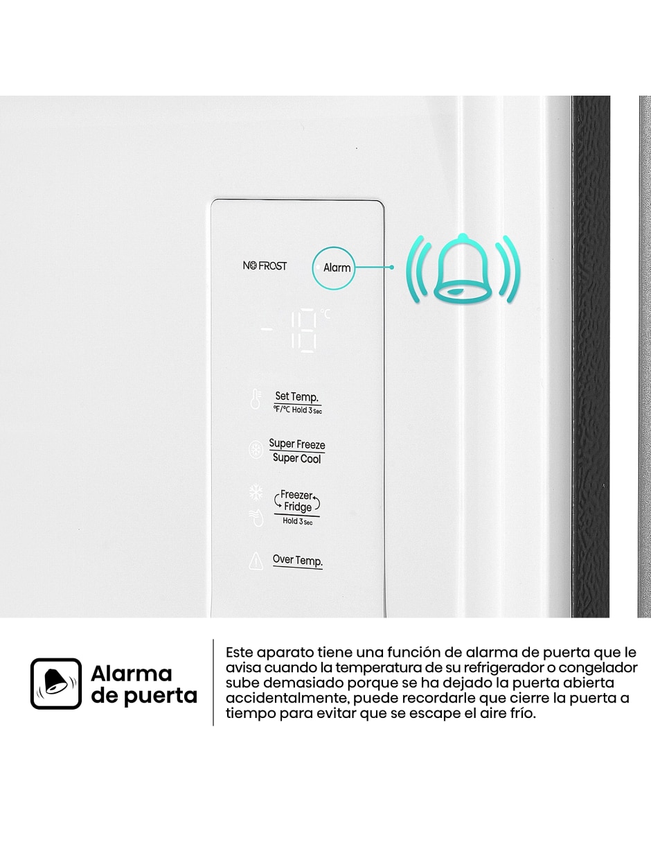 Congelador Hisense FV10N6ASX vertical 10 pies cúbicos