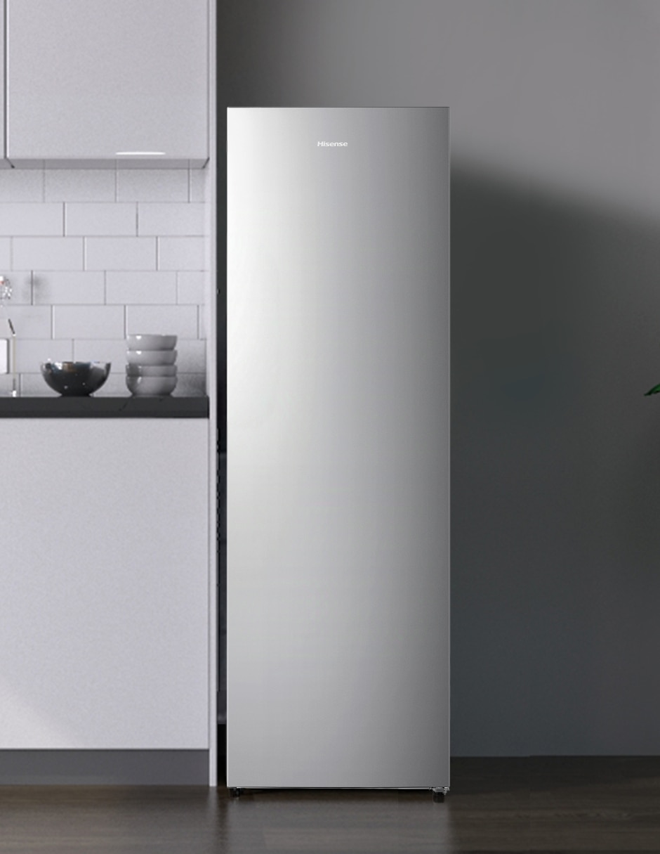 Congelador Hisense FV10N6ASX vertical 10 pies cúbicos