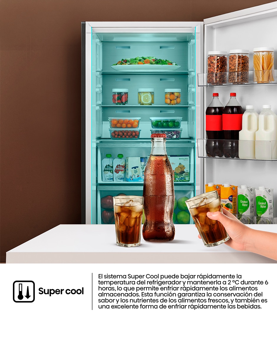Refrigerador Dúplex 28 pies cúbicos Inverter y No Frost y fabrica de hielos manual FV28N6ASX 5