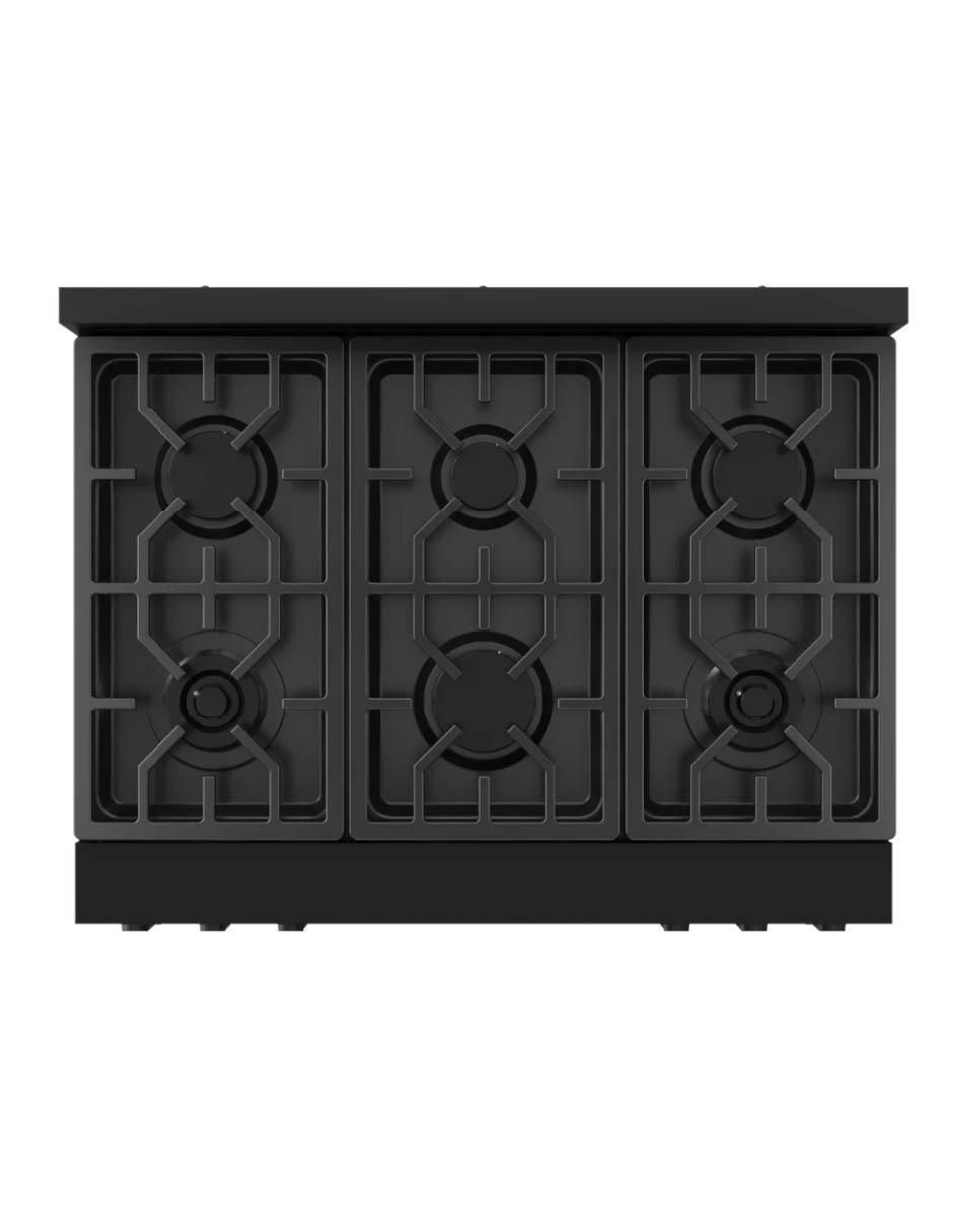 Estufa de piso a gas LP 91 cm RSG36BLP de 6 quemadores Estufa de piso a gas LP 91 cm RSG36BLP de 6 quemadores