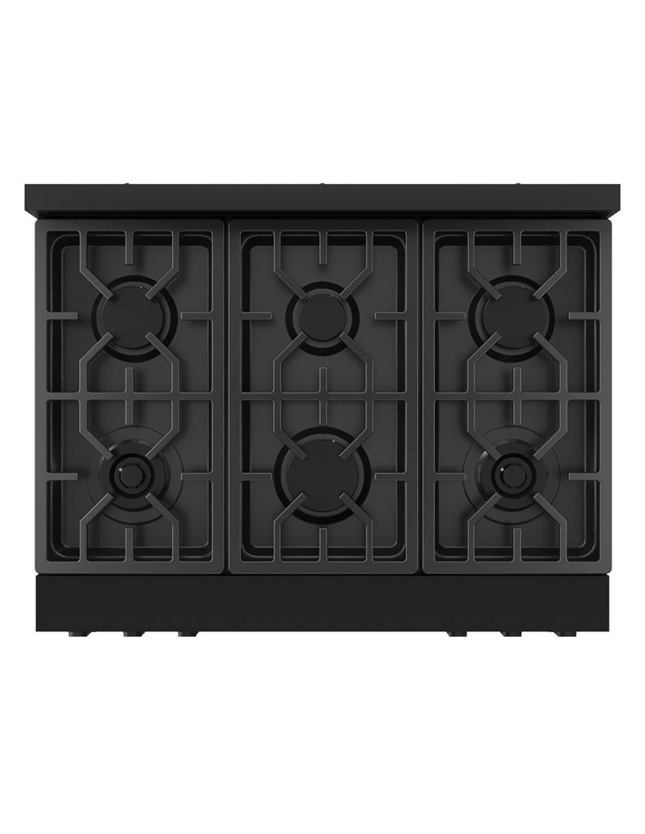 Estufa de piso a gas natural Thor Kitchen 91 cm RSG36B de 6 quemadores