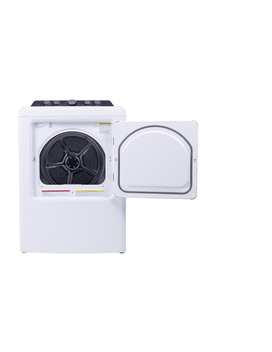 Secadora de gas Midea de 23 kg con 8 ciclos MD500D230/W