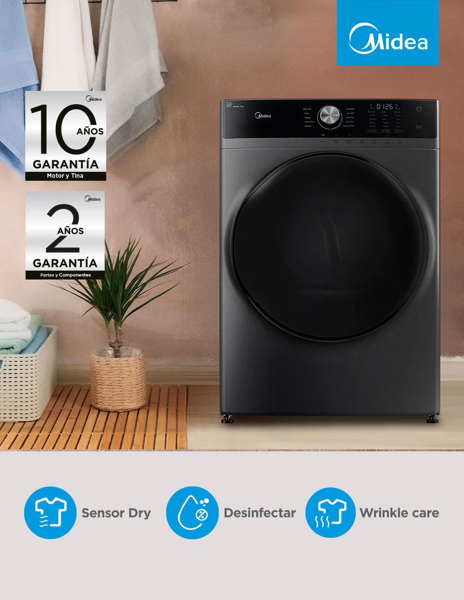 Secadora de electrónico Midea de 22 kg con 14 ciclos MH04D220/S