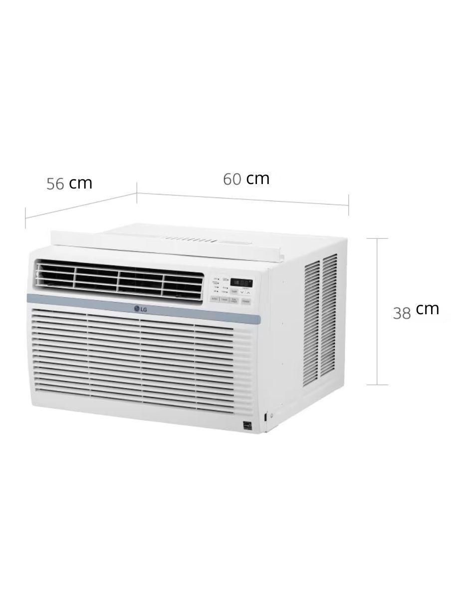 Aire acondicionado de ventana LG Frío 12000 BTU W121CE 110 V