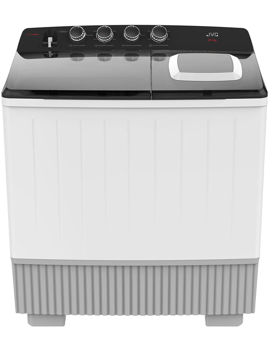 Lavadora doble tina JVC Lavadora Doble Tina 25 kg semiautomátic carga superior JCTT2509BK