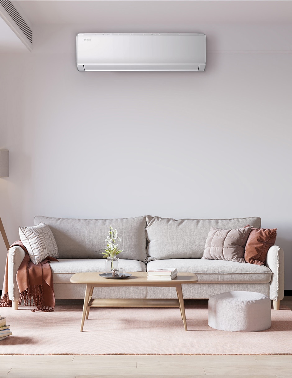 Aire acondicionado mini split inverter Samsung frío y calor 18000 BTU AR40F18C0AMAX