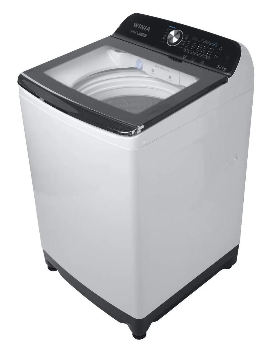 Lavadora Winia 22 kg automática carga superior AWFA22WXCXP