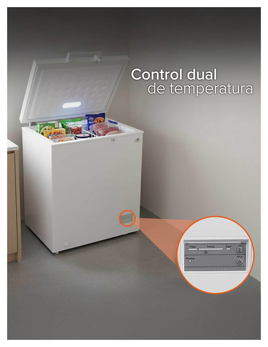 Congelador White Westinghouse WWCCF05145LHWSD_05 horizontal 5 pies cúbicos