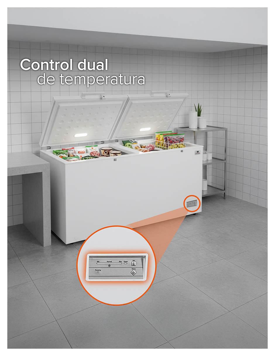 Congelador WWCCF18508LHWDD horizontal 18 pies cúbicos