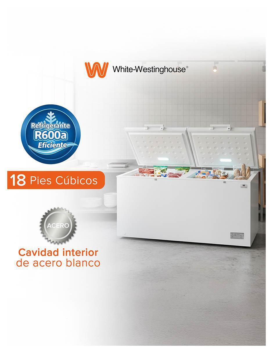 Congelador WWCCF18508LHWDD horizontal 18 pies cúbicos 5