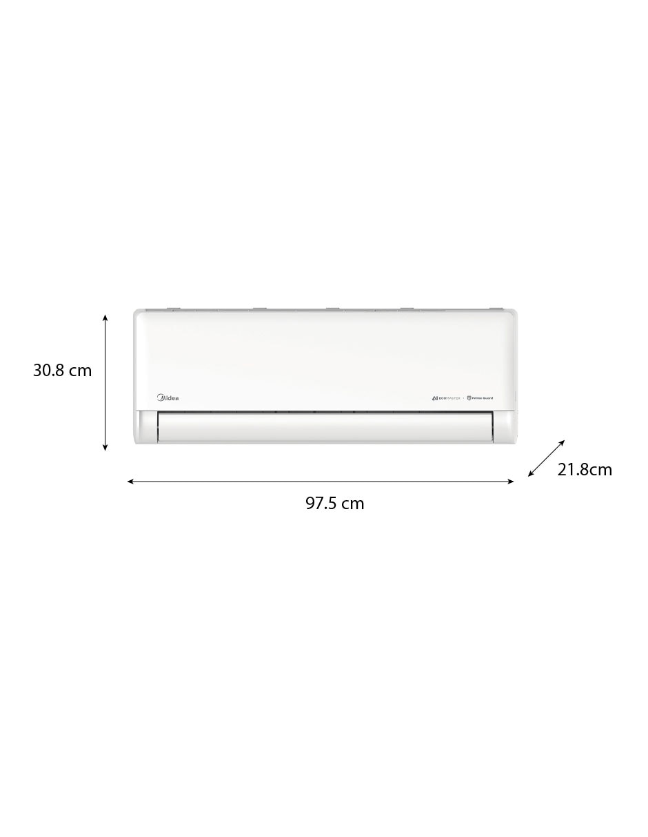 Aire acondicionado mini split inverter midea frío y calor 18000 BTU MAS18H2EZI 110-220 V