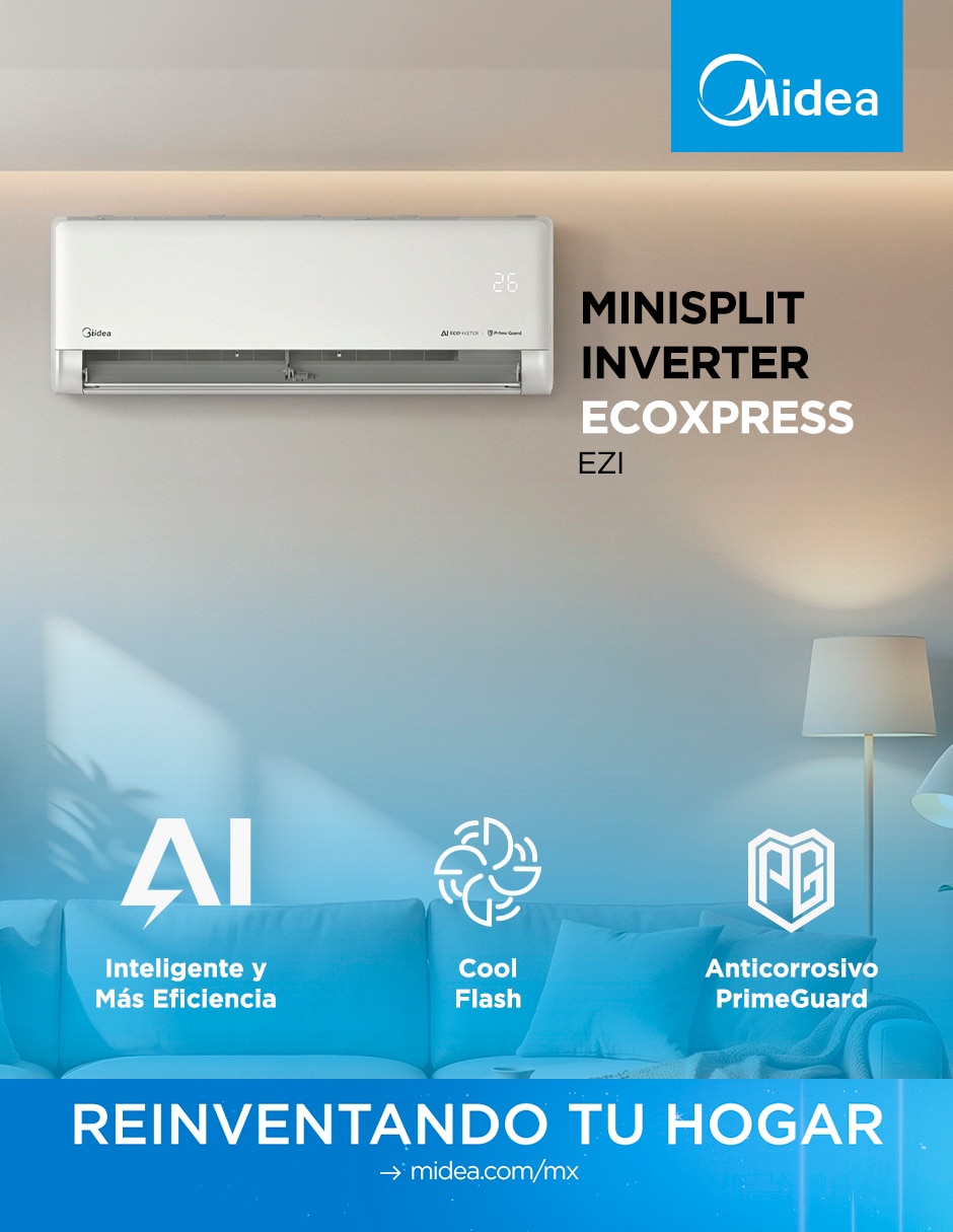 Aire acondicionado mini split inverter frío y calor 18000 BTU MAS18H2EZI 110-220 V Aire acondicionado mini split inverter frío y calor 18000 BTU MAS18H2EZI 110-220 V