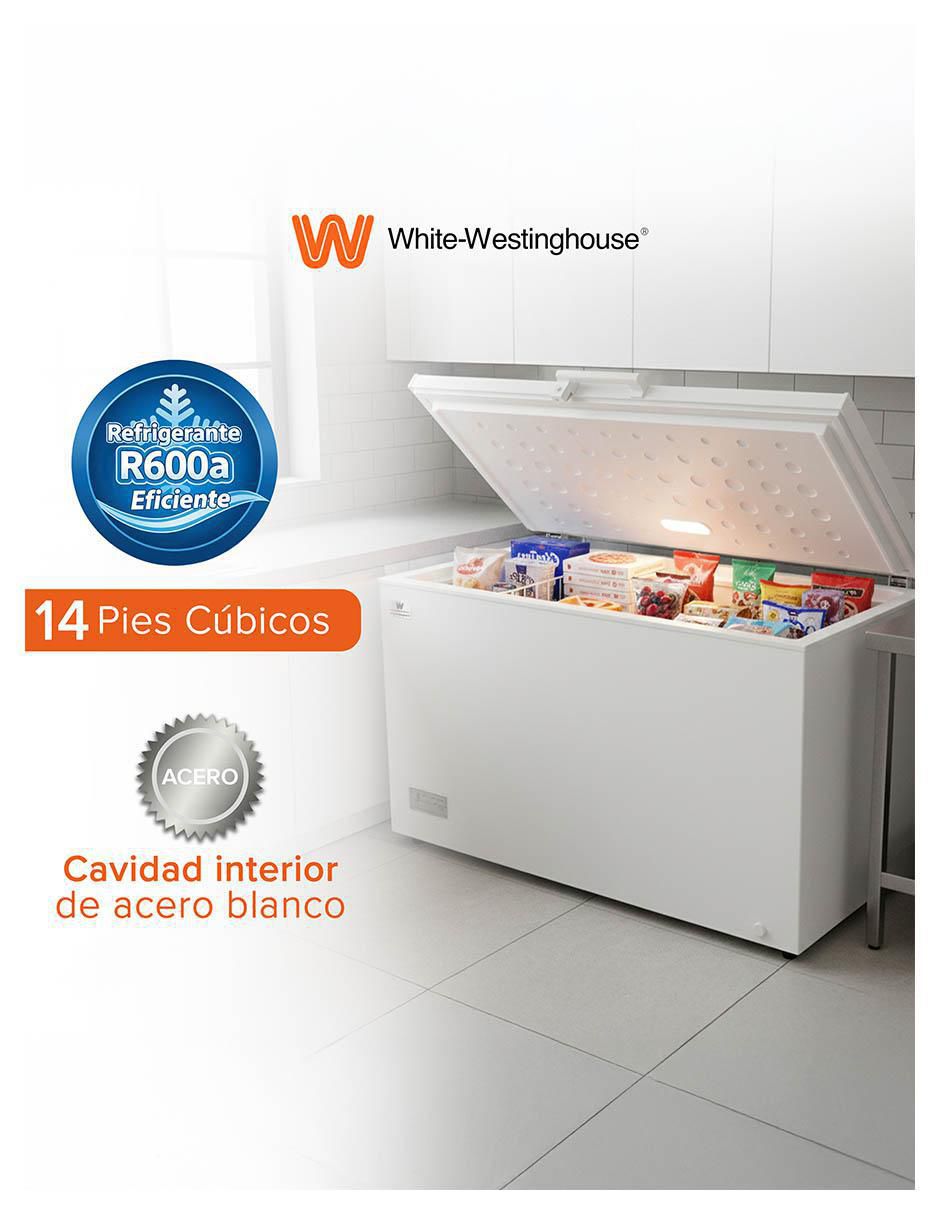 Congelador WWCCF134380LHWSD horizontal 14 pies cúbicos 6