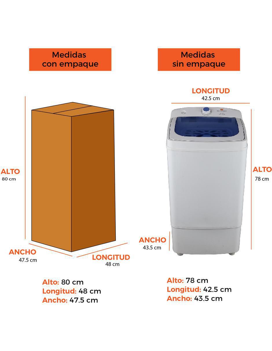 Secadora electrónica White Westinghouse de 6 kg con 1 ciclo WWCSD88SKB