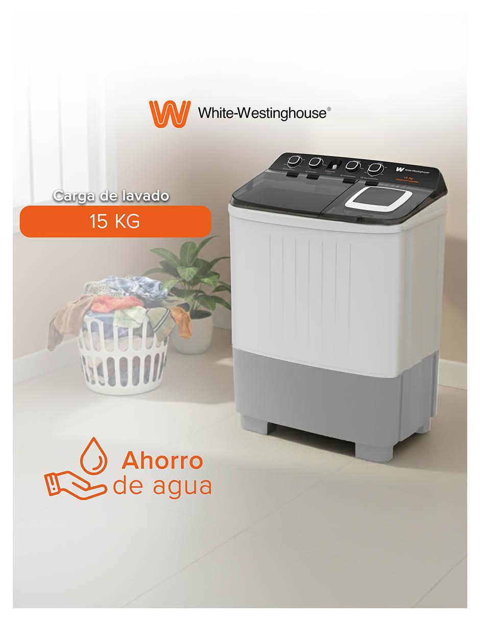 Lavadora doble tina 15 kg semiautomática carga superior WWXCTT251006QBK_05 6