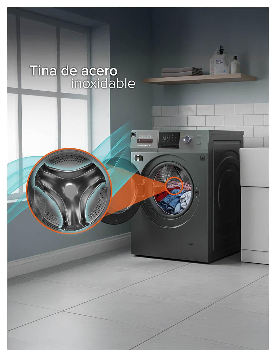 Lavasecadora eléctrico 12 kg 8 kg WWCFL14303AWDSS_05 2