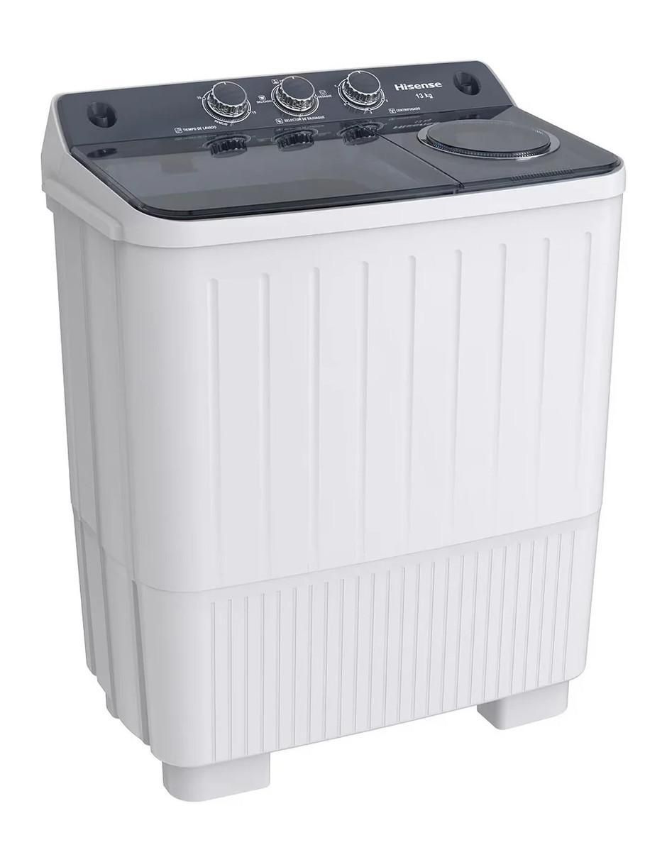 Lavadora doble tina 13 kg semiautomática carga superior WSA1304P