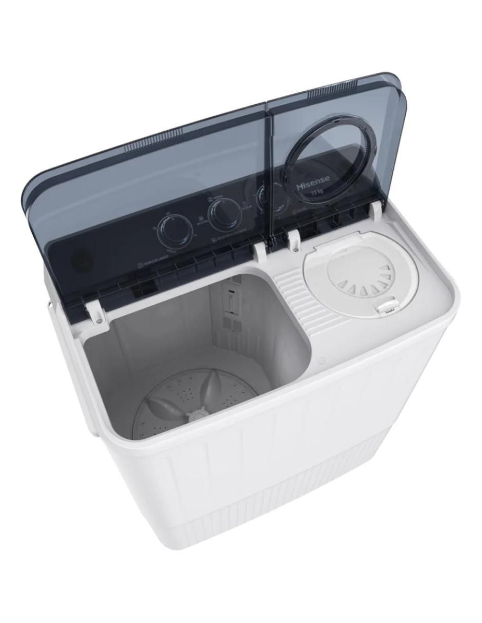 Lavadora doble tina 13 kg semiautomática carga superior WSA1304P