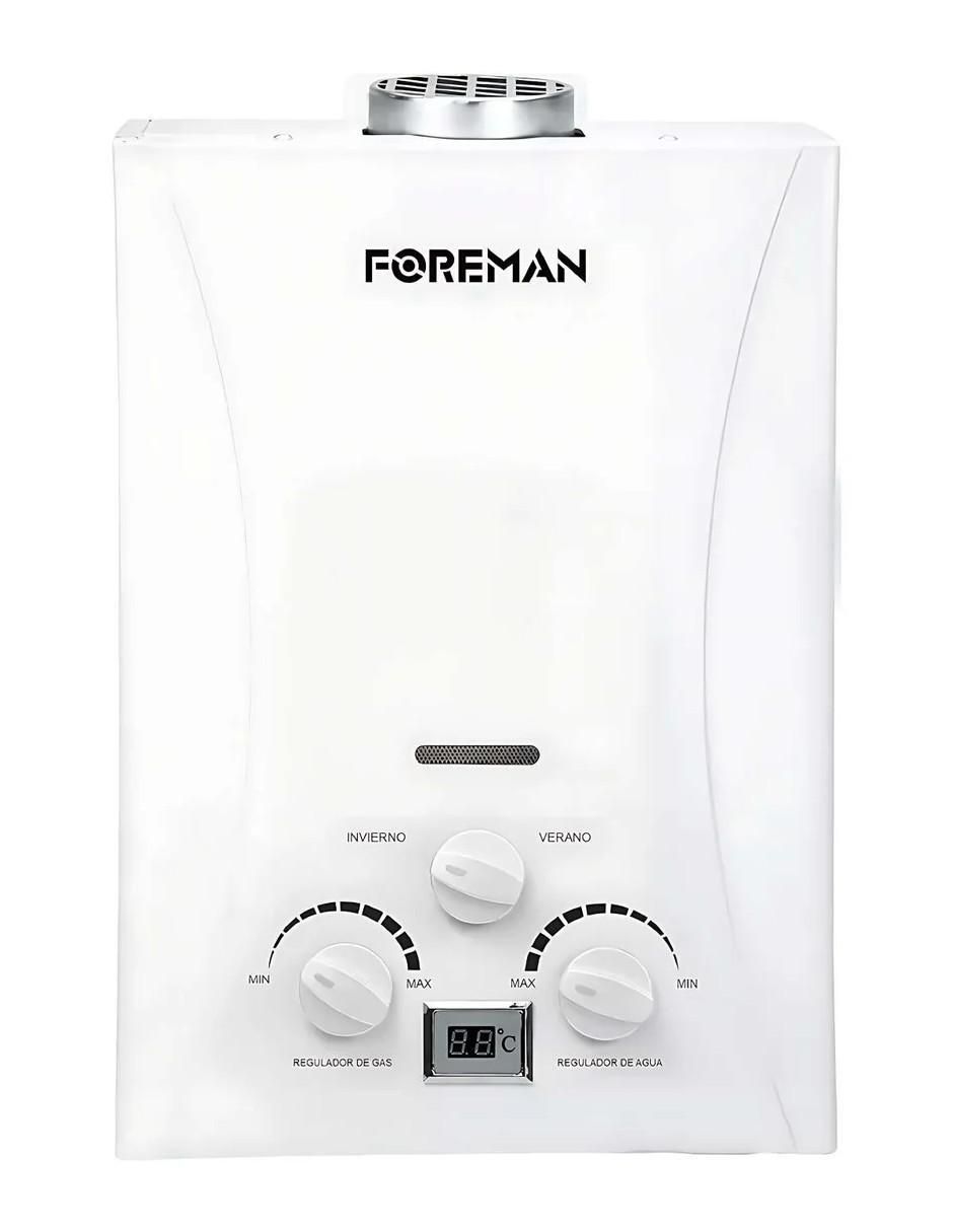 Calentador de paso Foreman FO21026L 6 L Gas LP