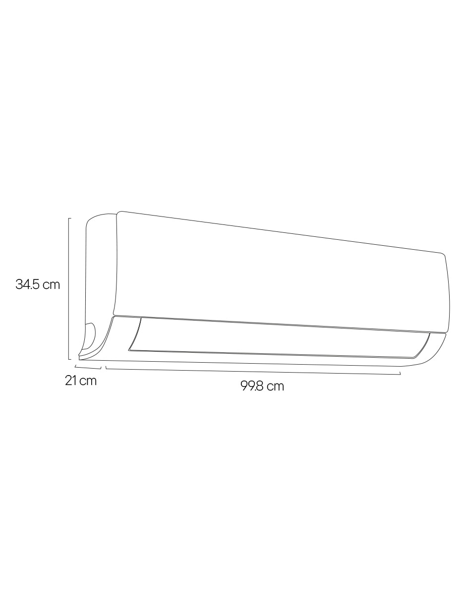 Aire acondicionado mini split inverter fr’o 18000 btu vm182c10 Aire acondicionado mini split inverter fr’o 18000 btu vm182c10