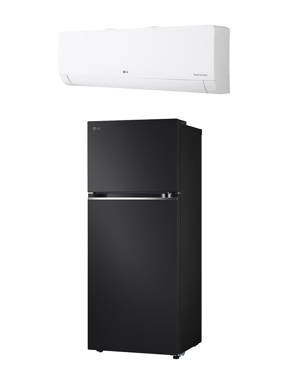 "refrigerador" top mount lg 14 pies cúbicos tecnología inverter "y" no vt40bk.vc121c1
