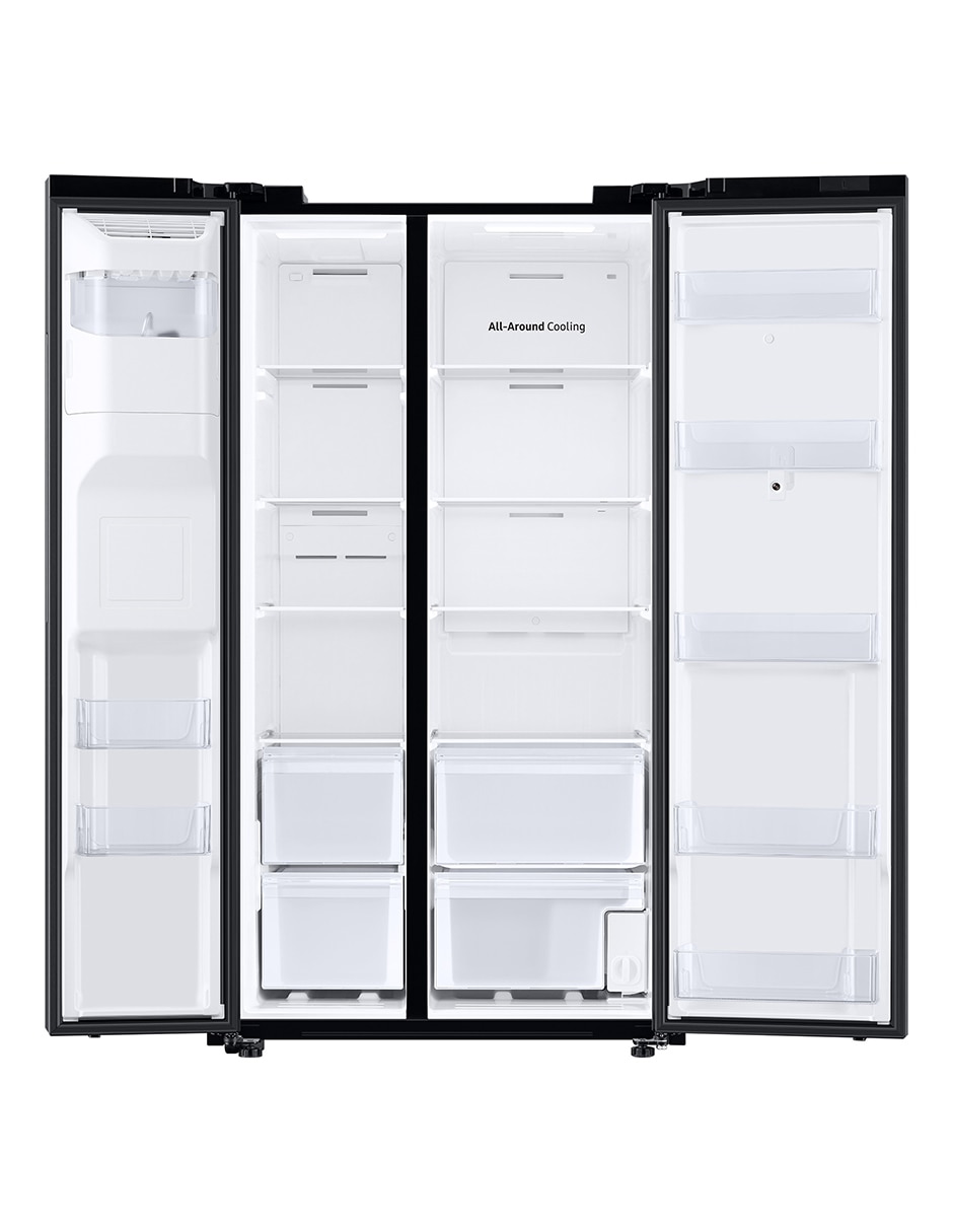 Combo refrigerador dúplex Samsung 27 pies cúbicos fábrica de hielo F-RS27T5BUN5U8 + Pantalla Smart TV 50 pulgadas