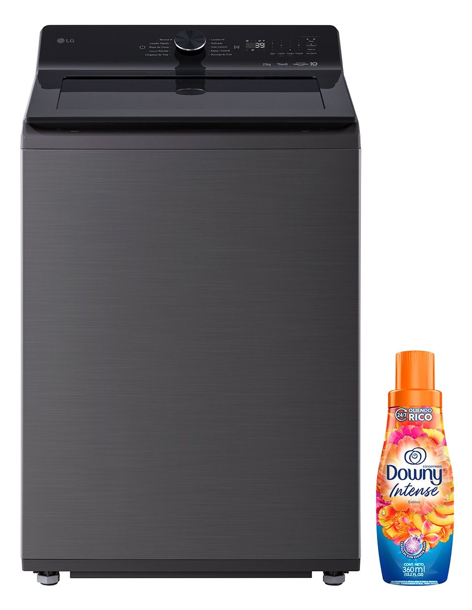 LG Lavadora Lg 25 kg automática carga superior WT25PBTX6