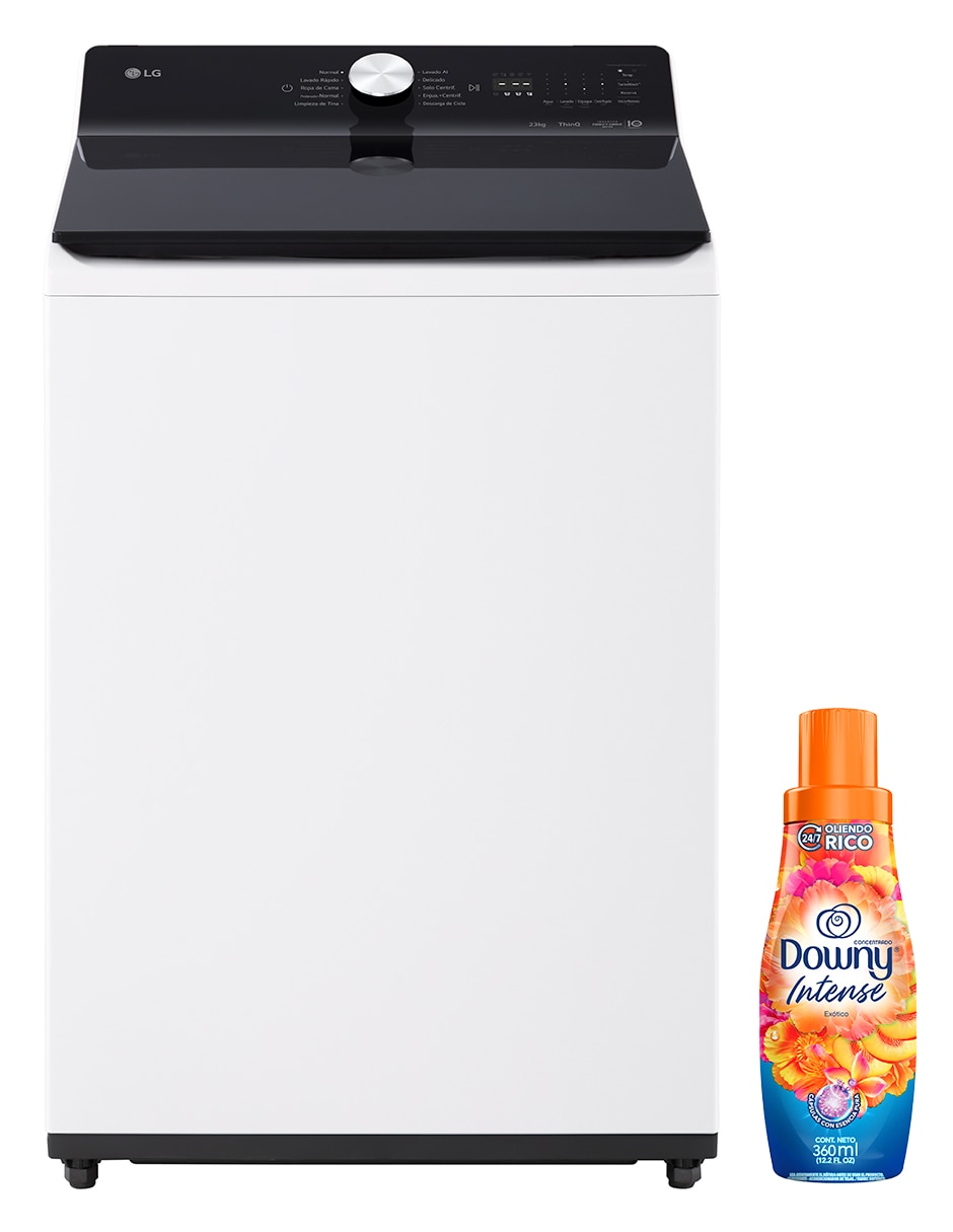 LG Lavadora LG 23 kg automática carga superior WT23EWTX6