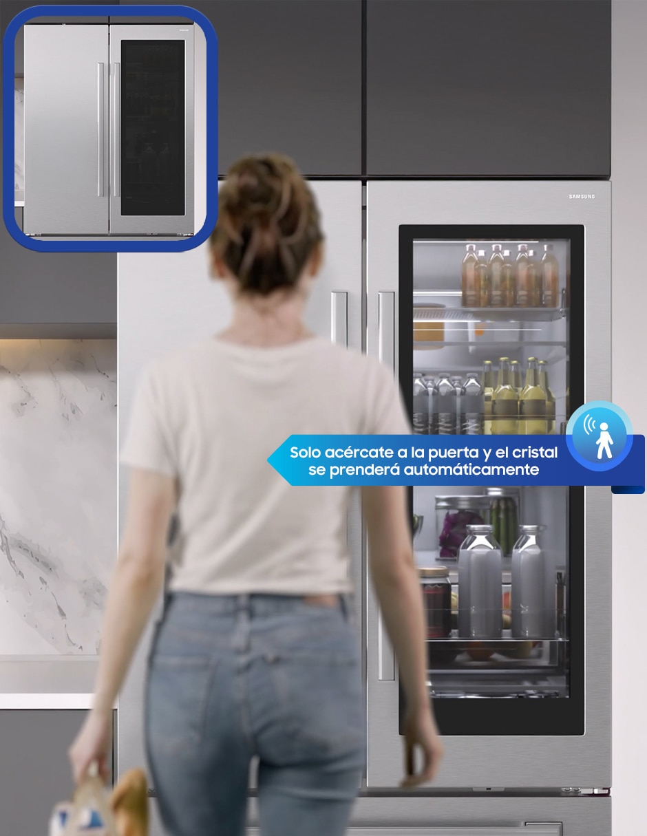 Refrigerador refrigerador samsung french door y automática rf80h30jdtem