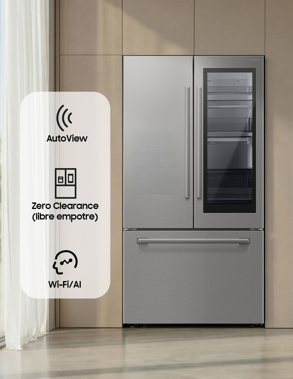 Refrigerador refrigerador samsung french door y automática rf80h30jdtem