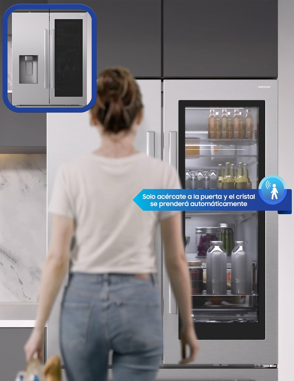 Refrigerador refrigerador french door y automática rf80h30cdtem 10
