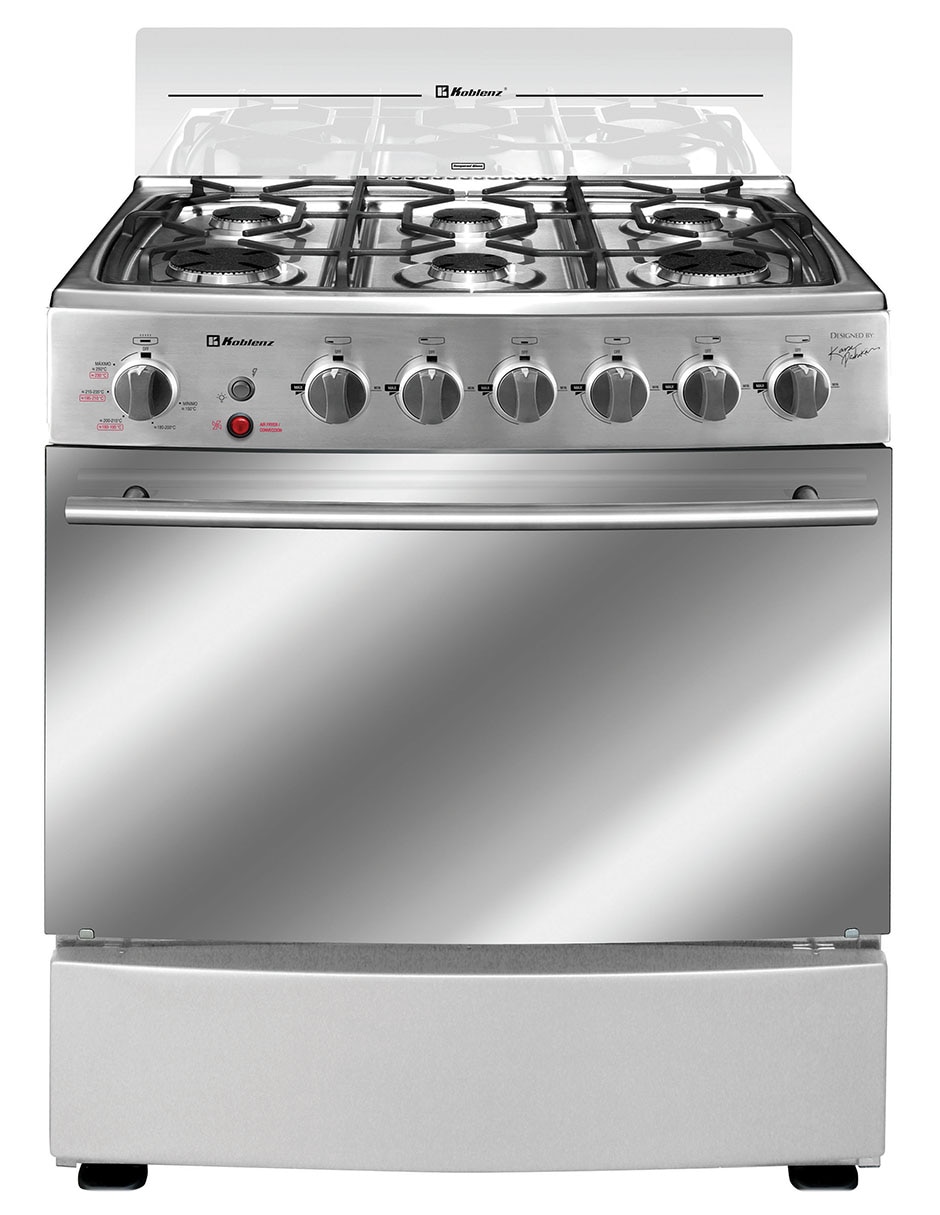 Estufa a gas natural/lp 76 EK-1131 CA-IIRIC de 6 quemadores 1