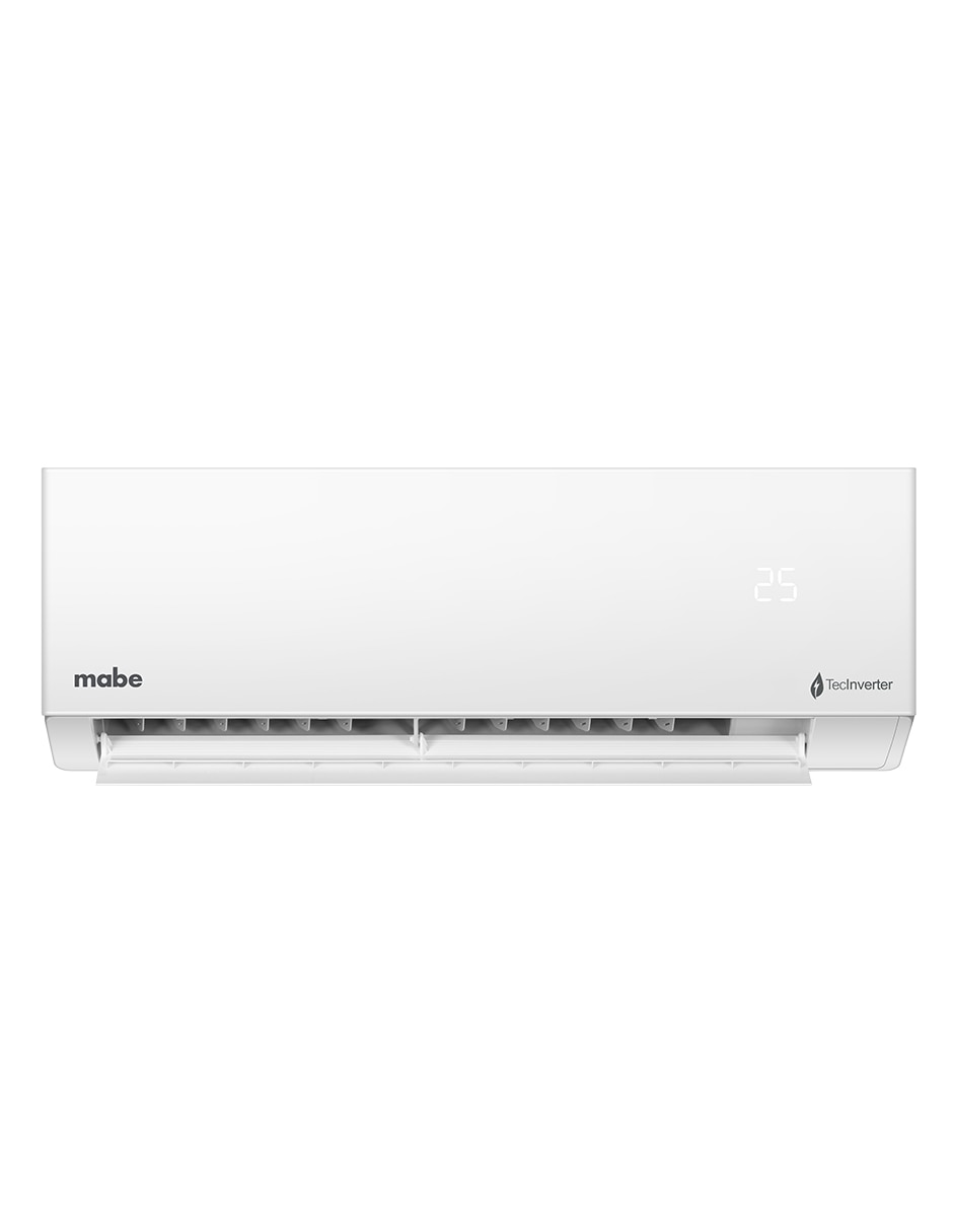 Aire acondicionado mini split inverter Mabe frío y calor 12000 BTU MMI12HDBWCA32BM2 220 V