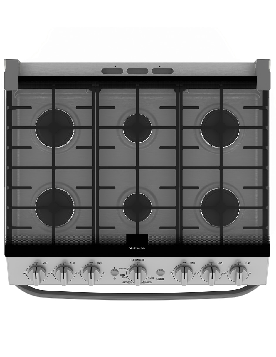 Estufa de piso estufa a air fry 75.80cm emha76js0cm76ss de quemadores 11
